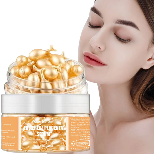 50‑Pack Collagen & Hyaluronic Acid Facial Serum Capsules – Targeted Spot, Acne & Wrinkle Treatment, Whitening & Firming Essence